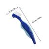 FESTFENDS 2pcs Denture Cleaning Brushes Double Sided Toothbrushes with Ergonomic Handle for Half and Partial Dentures Oral Care Cleaning at Home view 2