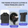 Black Fabric Dye,Pack of 10 Durable Textile Dye Tablets,Fabric Color Reviver for Black Clothes,Machine Washable for Cotton Silk. (1Box) view 2