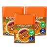 Katsu Curry Microwave Rice, 220g, Pack of 3, Ready in 2 Minutes, Vegetarian, 2 Servings, No Artificial Colours, Flavours or Preservatives view 1