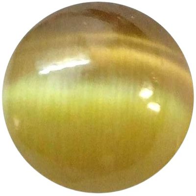10.25 Ratti 9.41 Carat Original Certified AAA++ Quality Natural Lahsuniya_Cat_Eye Gemstone by Lab Certified (L2N)