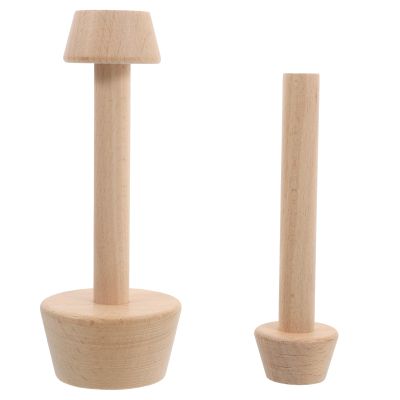 Adorainbow 2 Pcs Wooden Tart Molds for Baking Egg Tarts and Desserts Versatile Pastry Tools to Create Suitable for Home Kitchens and Baking Shops
