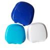 PAMINGONO 2pcs Denture Storage Box Portable Case Hinge Strainer for Dentures Random Color view 3