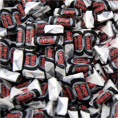 500g Blackjacks Black Jacks Chews Approx. 100 Sweets 1.1lb Pick and Mix Aniseed Chew Birthday Present Fathers Day Gift