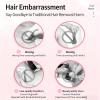 Gentle Body and Intimate Hair Remover for Women Comfortable Shaving Minimal Irritation Compact Ladies Trimmer with Soft Edges Intimate and Underarm Care view 2