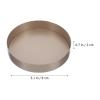 MOKKHNB Egg Tart Baking Mold Set for Even Heat Dissipation with Loose Bottom and Quick to Clean Aluminium Alloy Mini Tart Moulds for Home Baking view 2