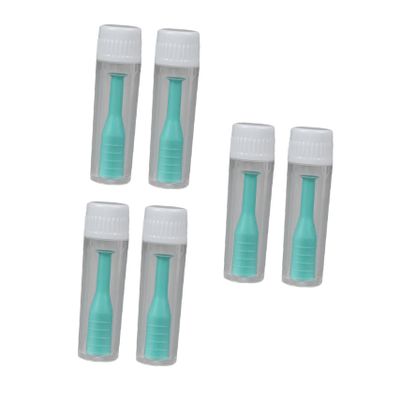 Alipis 6pcs Lens Inserter Remover Suction Stick Set for Daily Use and Travelling, Lightweight Abs Material with Gentle Design for Hard and Rgp Lenses, Green Colour