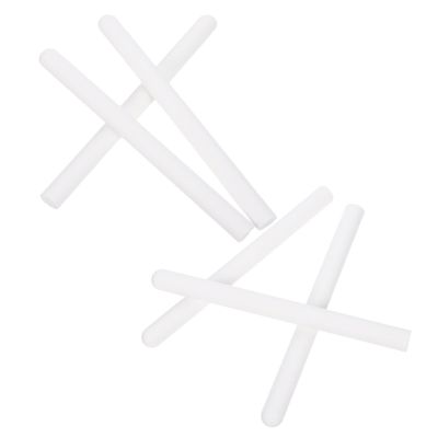 WATIIFUFU 6pcs Diatomite Moisture Absorbing Rods White Reusable Water Absorption Drying Stick for Home and Bathroom and Tools Dehumidifier Rod