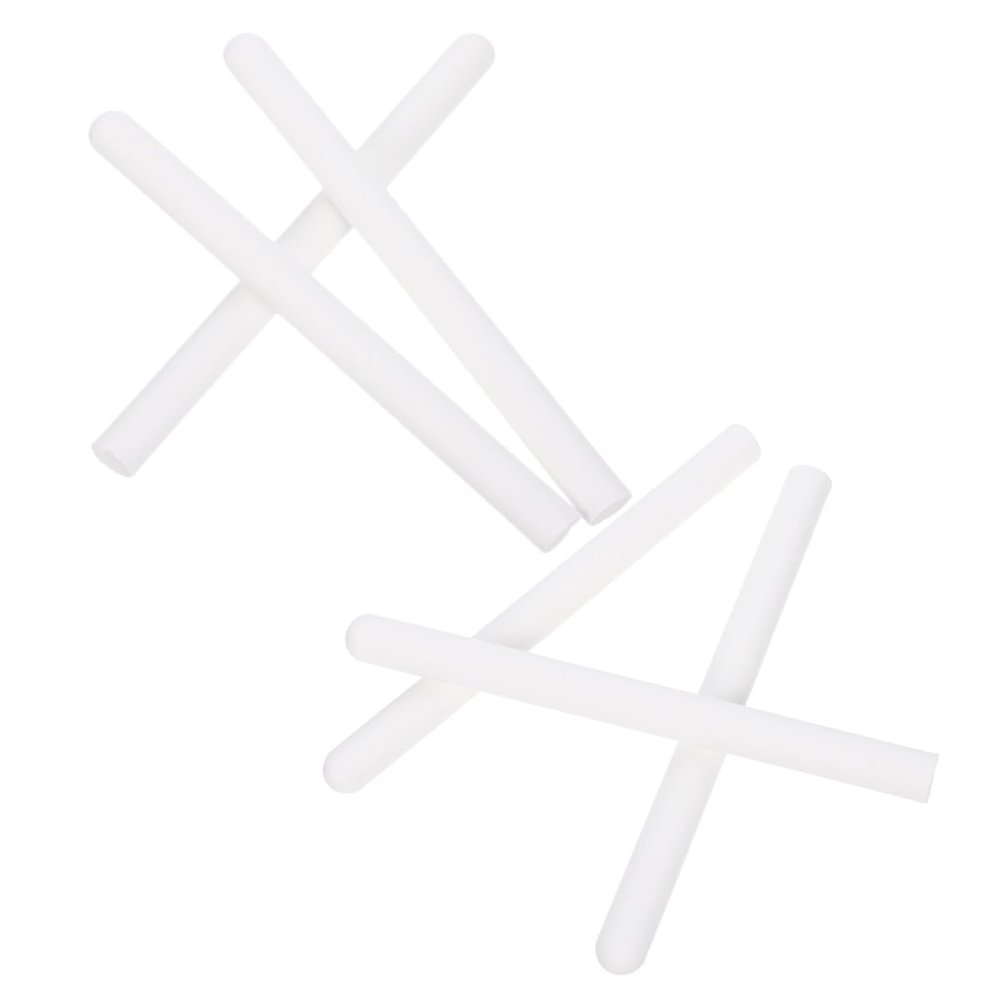 WATIIFUFU 6pcs Diatomite Moisture Absorbing Rods White Reusable Water Absorption Drying Stick for Home and Bathroom and Tools Dehumidifier Rod