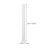 Baluue 6pcs Diatomite Drying Rods Water Absorbent Sticks for Laundry and Shoe Cabinets Moisture Control Fragile Material Reusable Hygroscopic Rods for Home Use view 2