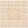 NESTINGHO 100pcs Oilproof Food Wrapping Paper for Sandwiches and Fried Chicken, Stylish Non-Stick Baking and Packing Paper, 25x25cm, Sturdy and Not Easy to Tear for Food view 1