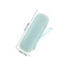 ADOCARN Portable Electric Toothbrush Travel Case Hard Holder with Zipper Pouch, Lightweight Green Toothbrush Organizer Box for Outdoor Camping and Home Toiletry Storage view 2