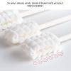 Ejoyous Baby Oral Cleaner, 30pcs Absorbent Gauze Tooth Tongue Brush with 3D Wavy Brush Head for Infants Above 3 Months view 3