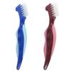 Alipis 2pcs Double Sided Denture Toothbrushes Lightweight Denture Cleaning Brush with Nylon Bristles for Partial for Oral Care Cleaning at Home view 1