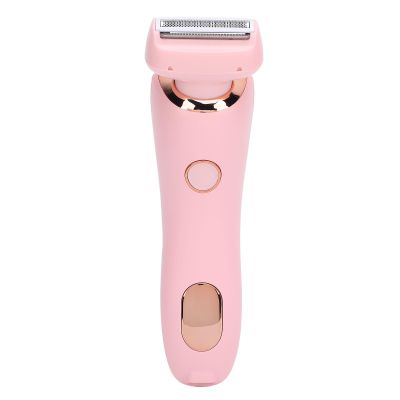 Aumotop Electric Women Epilator Non Irritating Lady Hair Clipper for Women Underarm Full Body Premium Material White (Pink)