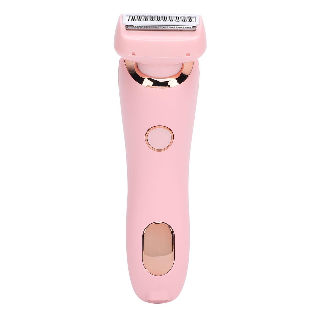 Aumotop Electric Women Epilator Non Irritating Lady Hair Clipper for Women Underarm Full Body Premium Material White (Pink)