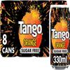 Tango Assorted Soft Drinks Multipack 8 x 330ml Mixed Flavours Fizzy Soda Cans, Refreshing Carbonated Beverages (Orange Original) view 1