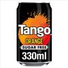 Tango Assorted Soft Drinks Multipack 8 x 330ml Mixed Flavours Fizzy Soda Cans, Refreshing Carbonated Beverages (Orange Original) view 2