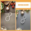 GOOHOCHY 4pcs Silicone Lunch Box Seal Rings for Bento Box Airtight and Leak-proof Replacement Food Jar Gaskets Easy to Clean Sealing Rings for Transport to Work Or School view 3