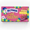 Mr Freeze Sour Freeze Pops 20 x 45ml Tangy Icy Ice Pops, Assorted Sour Flavours, Ready-to-Freeze Summer Treat for Kids & Adults view 1