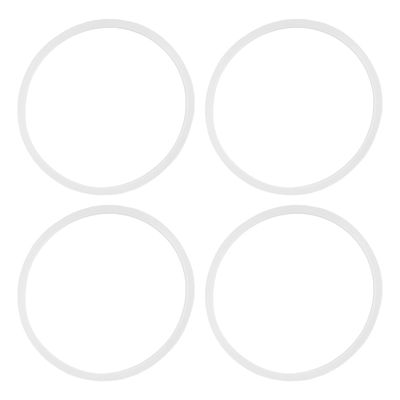 TEMPNAP 4pcs Silicone Replacement Seal Ring for Lunch Box and Food Storage Jars, Airtight Lunch Box Replacement Ring with Thermal Retention, Leak-proof Gasket for School and Meal Prep