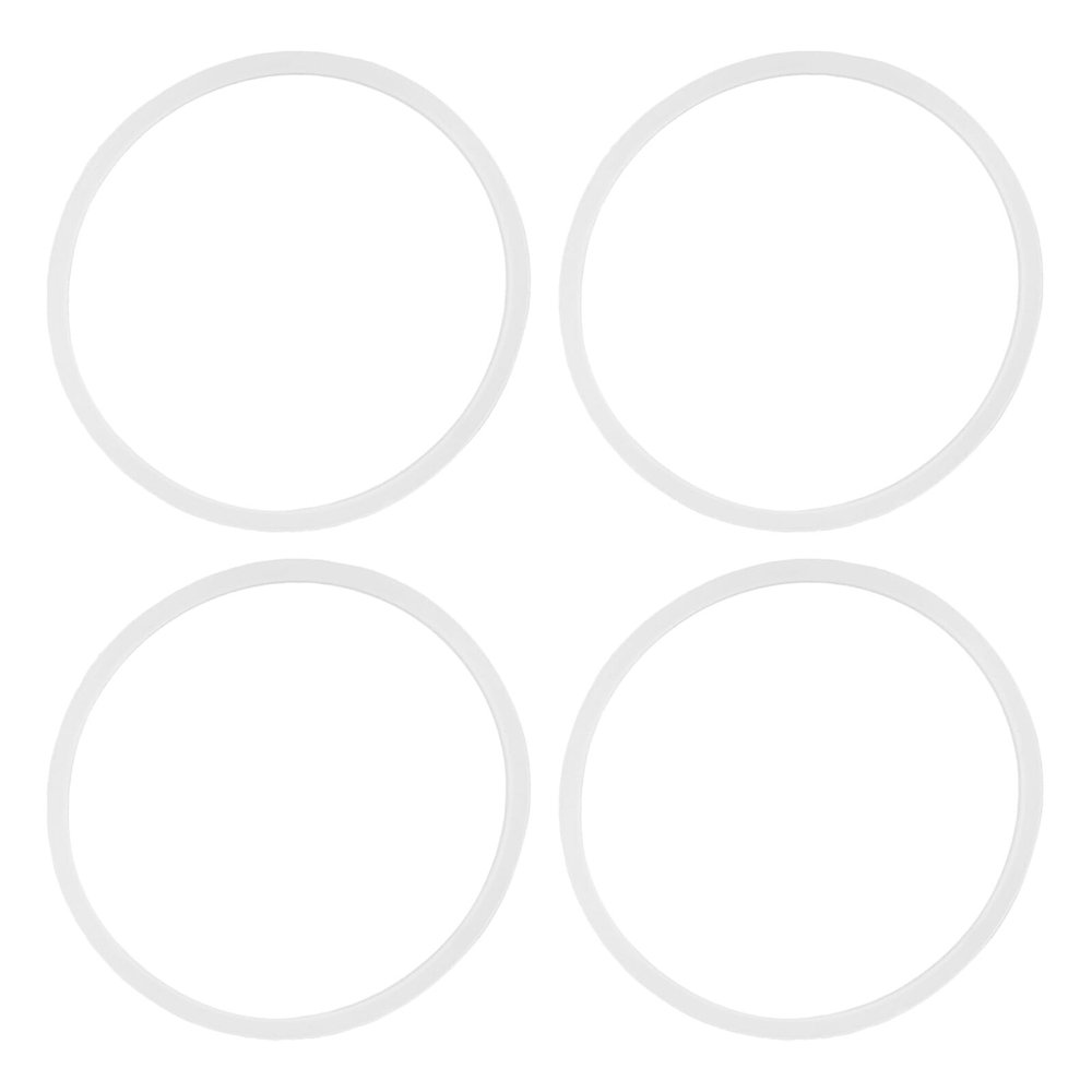 TEMPNAP 4pcs Silicone Replacement Seal Ring for Lunch Box and Food Storage Jars, Airtight Lunch Box Replacement Ring with Thermal Retention, Leak-proof Gasket for School and Meal Prep