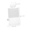 CATIEBYE Reusable Moisture Absorber Hanging Bag with Small Plastic Hooks for Clothes and Valuables, Absorb Excess Moisture and Humidity Control in Bedroom and Dormitories view 2