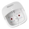 HOMOCONO Portable Foldable Foot Bath Tub White with Lid and Foot Massager Easy to Clean Pp Wash Basin for Home Use Compact Design Can Be Easily Stored into Suitcase for Relaxation view 1