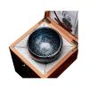 ZZHYTANG 180ml Large Handcrafted Jian Zhan Tea Cup, Tianyan Pattern Ceramic Tea Bowl, Traditional Chinese Master Teacup with Gift Box for Gongfu Tea & Gifting(Gift Box) view 1