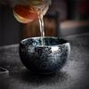 ZZHYTANG 180ml Large Handcrafted Jian Zhan Tea Cup, Tianyan Pattern Ceramic Tea Bowl, Traditional Chinese Master Teacup with Gift Box for Gongfu Tea & Gifting(Gift Box) view 2