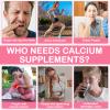 Calcium Supplements Calcium Tablets Calcium Carbonate Supplement for Men & Women 1200mg with Vitamin D3 + K2 + B1 + B2 & B12 Bone Support Supplement 120 Softgels view 4