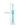 HAKIDZEL Manual Toothbrushes and Cartoon Elephant Shape 3pcs with Soft Bristles Ergonomic Design Comfortable to Hold, Suitable for Boys and Ages 2-8 During Tooth Replacement view 2