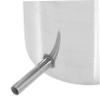 BCOATH Hanging Bucket Sturdy Ergonomic Design Metal Bucket 1000ml Capacity Stainless Steel Simple Design for Home Cleansing and Use view 3