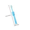 Uonlytech Manual Toothbrushes Deep Cleaning and Ergonomic Design 3pcs with Soft Bristles Cartoon Elephant Shape Oral Care for Ages 2-8 view 2