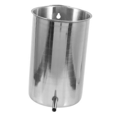 TIDTALEO Ergonomic Stainless Steel Bucket 1000ml Capacity Hanging Portable Bucket Easy to Operate for Household Use and Personal Hygiene Cleaning