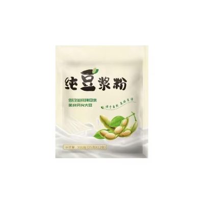 Pure Soy Milk Powder 300g (25g*12 Packets) Individually Packaged, Ready To Drink Instantly, Rich Soy Flavor(2pcs)