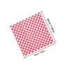 BESPORTBLE Sandwich Paper with Checkered Pattern Greaseproof 50 Sheets Food Wrapping Paper Compact Keeps Food Sturdy for Restaurants and Parties view 2