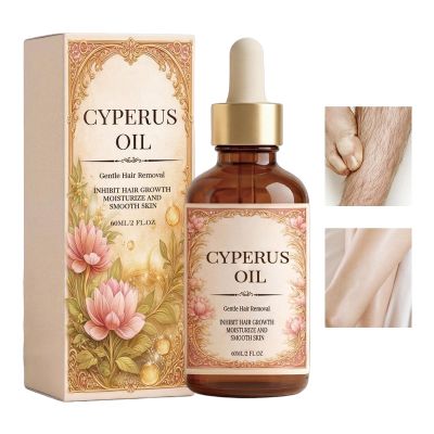 Hair Remover Oil,60ml Natural Care Inhibitor Solution - Hair Removal Oil for Women - for Bikini Face Facial Area Skin Body Beauty Care Men