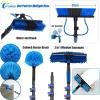 YFSMBD 18.3m/60ft Carbon Fibre Telescopic Water Fed Window Cleaning Pole with Brush, Squeegee & Cobweb Brush 20m Hose & Soap Dispenser for Windows,Solar Panels,Conservatory, Gutter, Roofs & Cars view 4