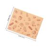 BESPORTBLE 50pcs Greaseproof Sandwich Wrapping Paper Sheets Non-Stick Coated Paper for Baking Hamburgers and Fried Chicken, Double-Sided Food Grade Wrapping Sheets view 2