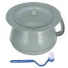IMIKEYA Portable Reusable Smooth Urine Handle and with Lid Pot Urinal Bedside for Men and Elderly, for Bedroom Use and Daily Convenience view 1
