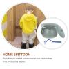 IMIKEYA Portable Reusable Smooth Urine Handle and with Lid Pot Urinal Bedside for Men and Elderly, for Bedroom Use and Daily Convenience view 3