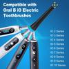 4 iO Compatible Replacement Toothbrush Heads for Oralb iO Series 2 3 4 5 6 7 8 9 10, Electric Toothbrush Refills, Soft Dupont Bristles for Sensitive Gums, Deep Clean Plaque Removal view 2