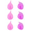 Alipis Silicone Menstrual Cups 6pcs Leakproof 30ml Capacity for Women High Temperature Resistance Soft Reusable Period Products Suitable for Swimming and Sleeping Overnight view 1