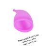 Alipis Silicone Menstrual Cups 6pcs Leakproof 30ml Capacity for Women High Temperature Resistance Soft Reusable Period Products Suitable for Swimming and Sleeping Overnight view 2