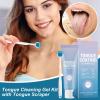 Breath Gel, Tongue Cleaner Scraper Kit, Mouth Care Paste with Freshness Feature, Gentle Tounge Hygiene Solution, Smooth Cleaning with Ergonomic Style, Mouth Care for Daily Freshener Breath view 3