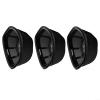 Glewi 3 Pack Washable Dust Cup Filter for Shark UltraCyclone Pet Pro+ CH901 CH950 CH951 Replaces XFTRCH900 Black view 1