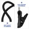 HOUDERCO 2pcs Black Polyester Hat Clips Cap Retainers for Men Boating with Windproof and Anti-loss Features, Suitable for Daily Use and Cycling Outdoor Activities view 3