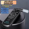 Advanced Breathalyzer Unit with Upgraded Filter Technology, High Definition Display and Dustproof Buttons, Reliable Level Tester for Continuous Screening, Portable Black Case view 4