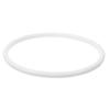 Mikikit Leakproof Bento Lunch Box Silicone Gasket Seal Replacement Ring Heat Resistant Microwave Safe White Kitchen Accessory for Food Jar and Salad Container view 1
