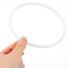 Mikikit Leakproof Bento Lunch Box Silicone Gasket Seal Replacement Ring Heat Resistant Microwave Safe White Kitchen Accessory for Food Jar and Salad Container view 4
